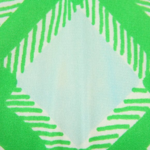 Vintage Collectors Anne Fogarty Checkered Long Sleeve Sheath Dress S M 1970s - Picture 6 of 12